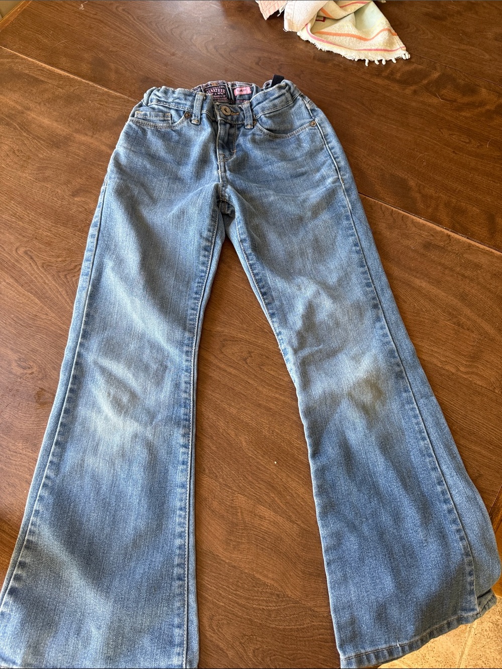 Classic Light Blue Kid’s Flared Jeans